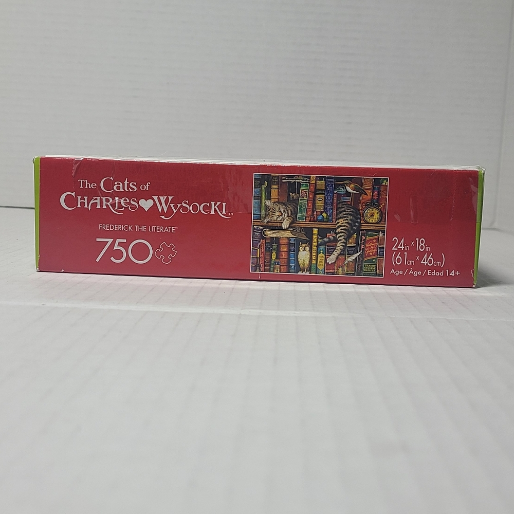 Buffalo Frederick the Literate 750pc Puzzle - Picture 4 of 4